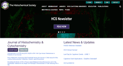 Desktop Screenshot of histochemicalsociety.org